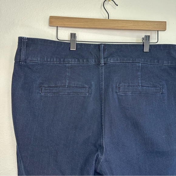 Isaac Mizrahi Live! Dark Blue Jeans Size 18WP Petite - Picture 9 of 9